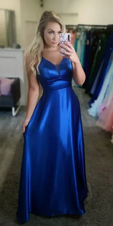 OB2188 Royal Blue Gown