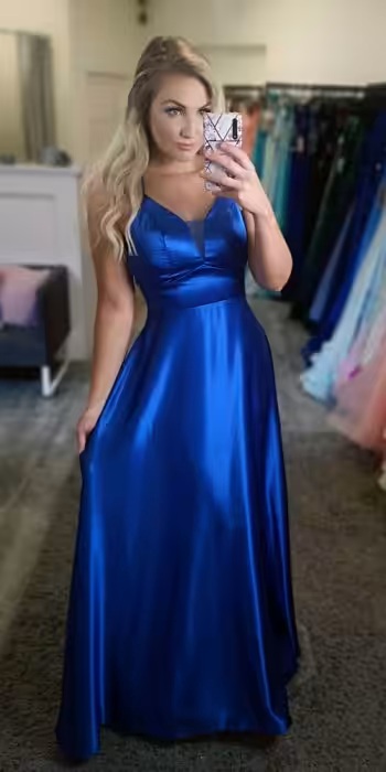 OB2188 Royal Blue Gown