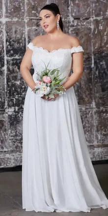 Yoli Off The Shoulder Aline Gwon