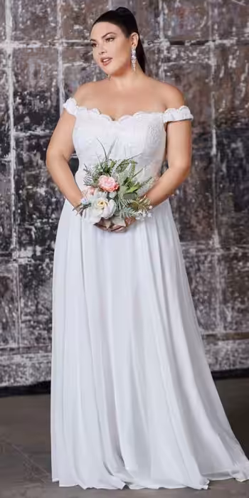 Yoli Off The Shoulder Aline Gwon