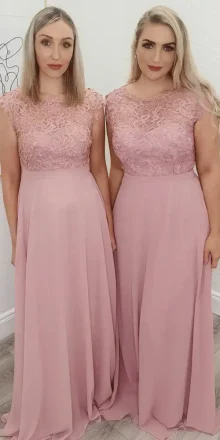 rose bridesmaid dress in mint