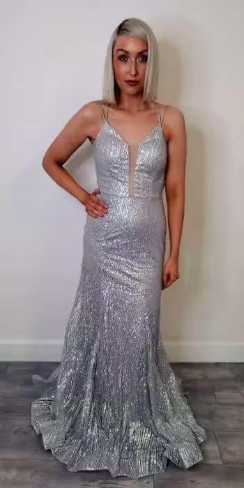Silver Sparke Gown