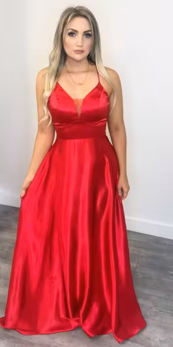 Red Evening Gown