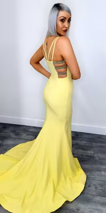 Pia Michi Lemon Gown