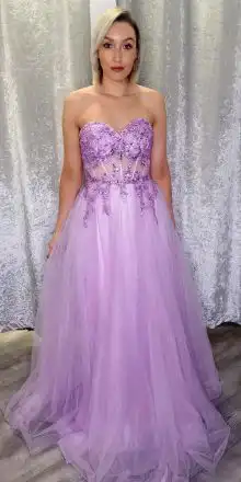 Phoenix Lilac Ballgown