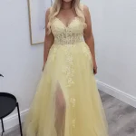 Alix Lemon Ballgown