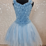 aspen light blue confirmation dress