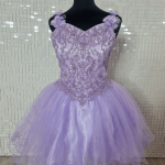 geneva lilac confirmation dress