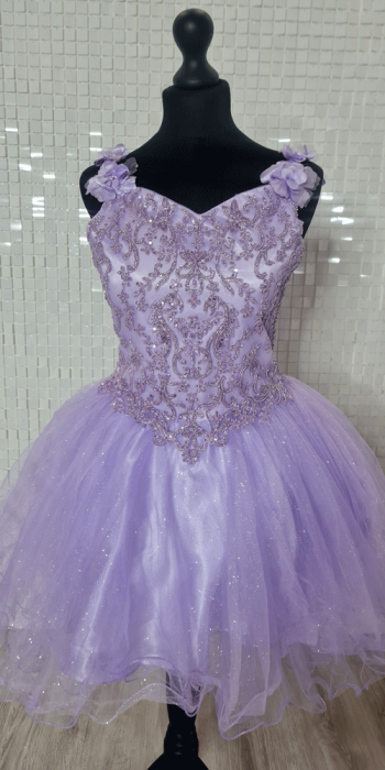 geneva lilac confirmation dress