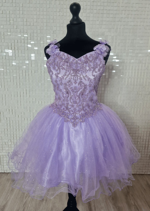 geneva lilac confirmation dress
