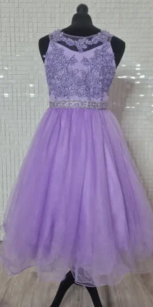 montana hot pink confirmation dress