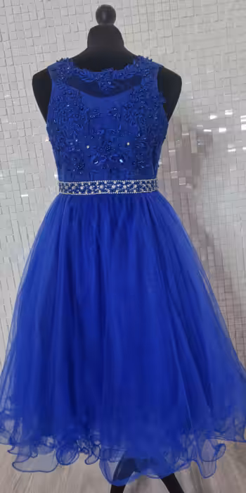 aspen light blue confirmation dress