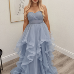 rica light blue ballgown