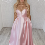 romie light pink ballgown