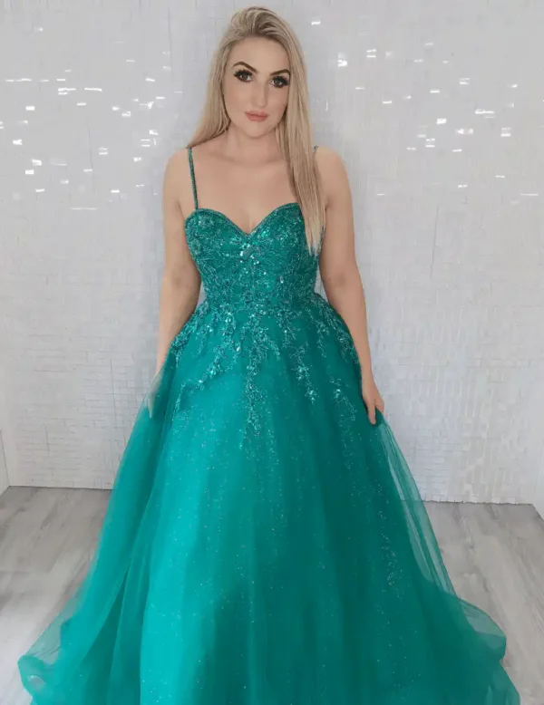 texas green sparkle ballgown texas green sparkle ballgown