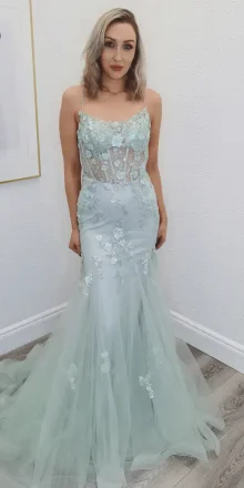 everly beaded bodice ballgown