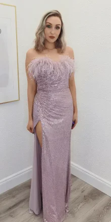 everly beaded bodice ballgown