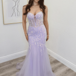 amaya lilac gown