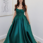 marnie emerald ballgown