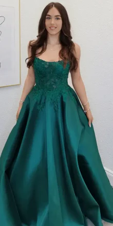 marnie emerald ballgown