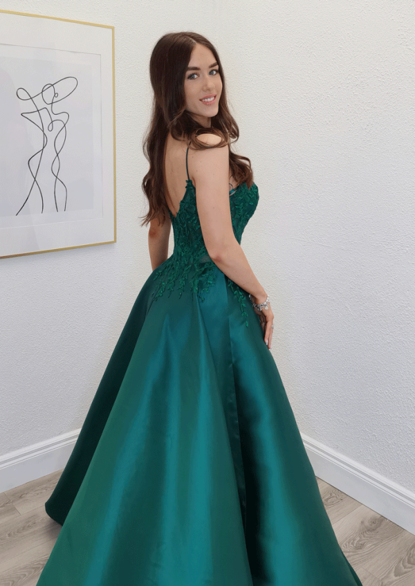 marnie emerald ballgown