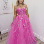 wrenlee pink ballgown