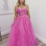 wrenlee pink ballgown