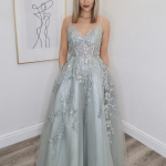 wrenlee sage green ballgown