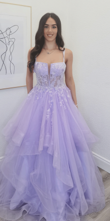 gabriella lilac ballgown