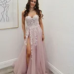 esmay blush ballgown