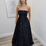 keelan black ballgown