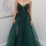 emi green ballgown