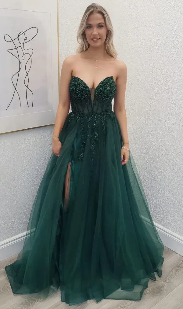 emi green ballgown emi green ballgown