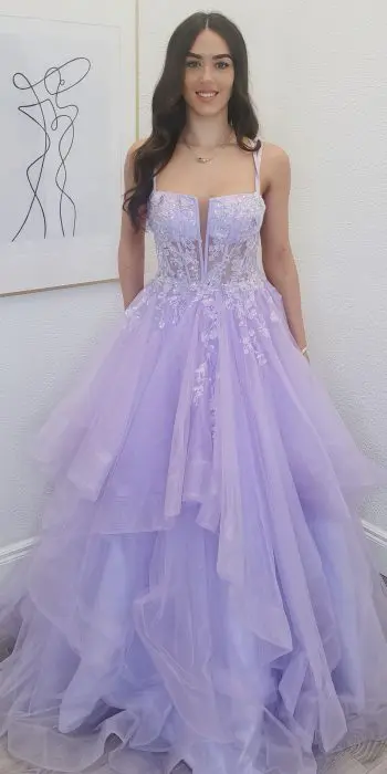 havanna lilac ballgown