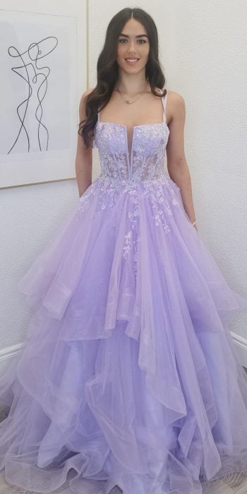havanna lilac ballgown