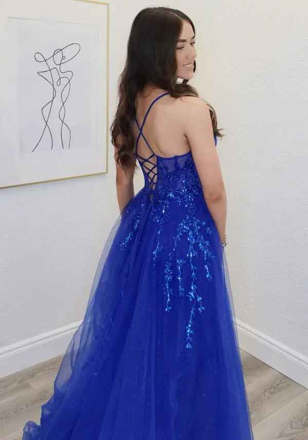 jolene royal blue ballgown