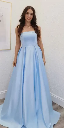 kelley light blue ballgown