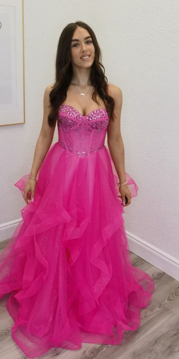 lexis pink ballgown