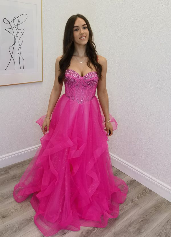 lexis pink ballgown