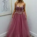 melody pink ballgown