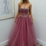 melody pink ballgown