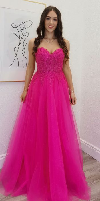 phoenix pink ballgown