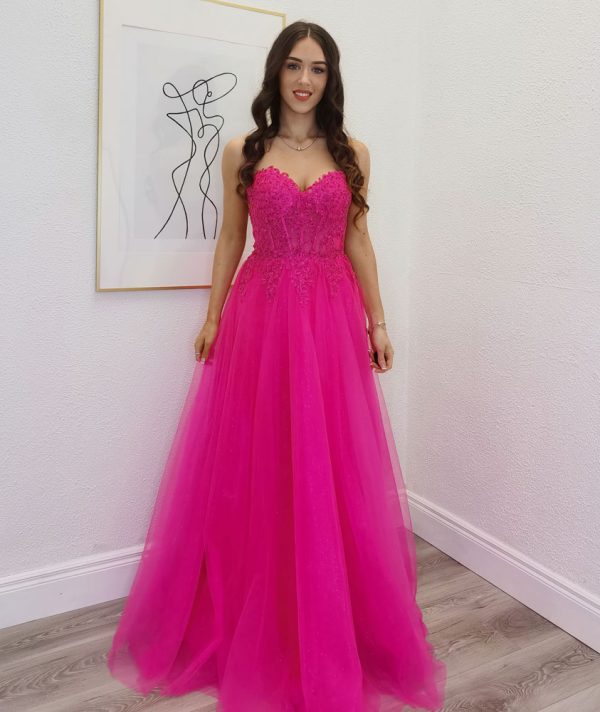 phoenix pink ballgown