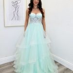 steph mint ballgown