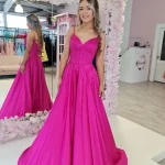 lara pink ballgown