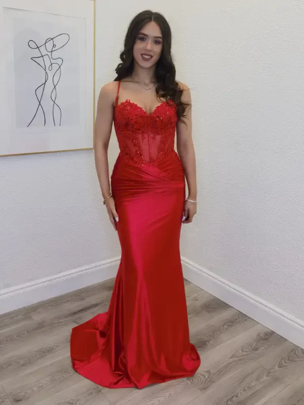 elma red fitted corset dress elma red fitted corset dress