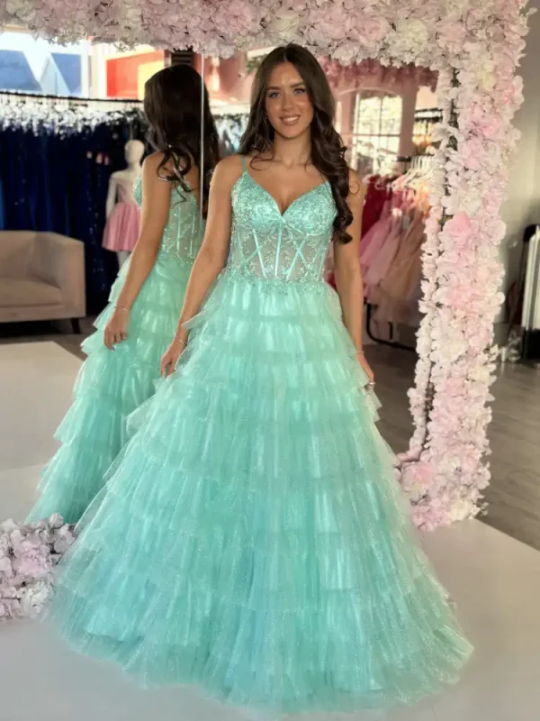 flora mint corset ballgown flora mint corset ballgown