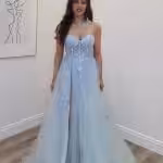 kiaza one shoulder ballgown