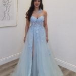 kiaza one shoulder ballgown