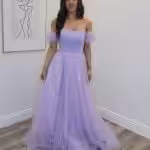 kity lilac corset ballgown
